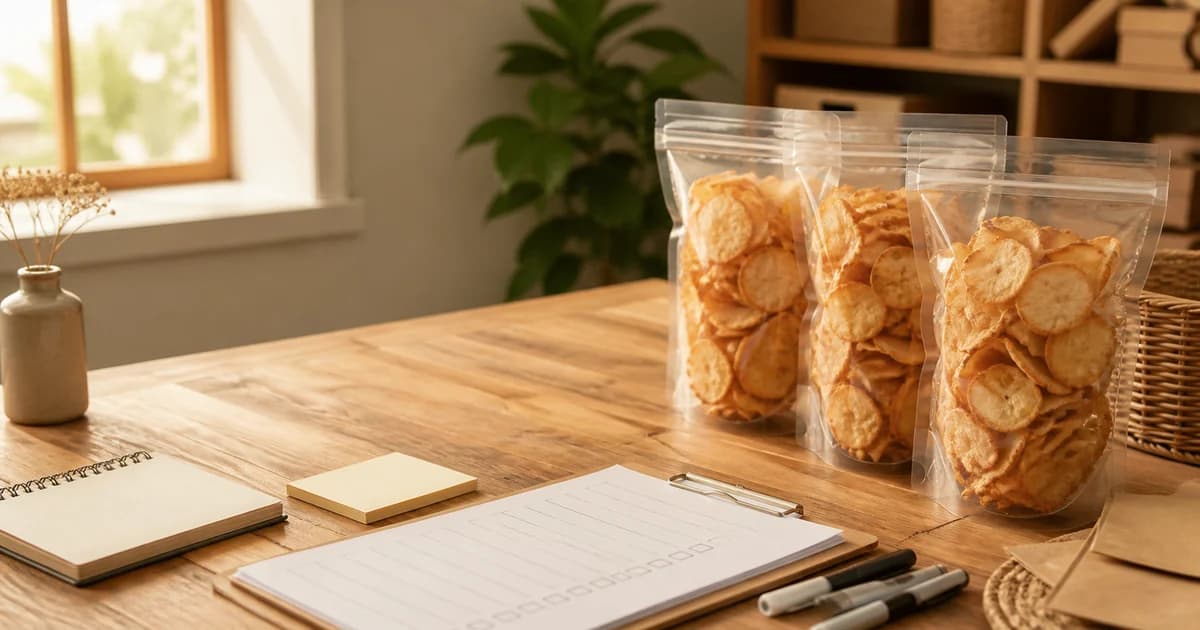 Checklist Label Kemasan Ulang Keripik untuk Reseller: Informasi yang Perlu Diverifikasi