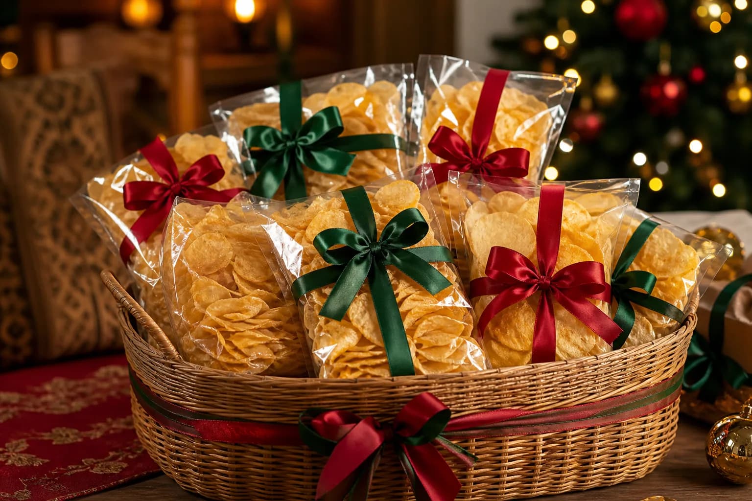 Paket Hampers Keripik Singkong untuk Natal dan Tahun Baru