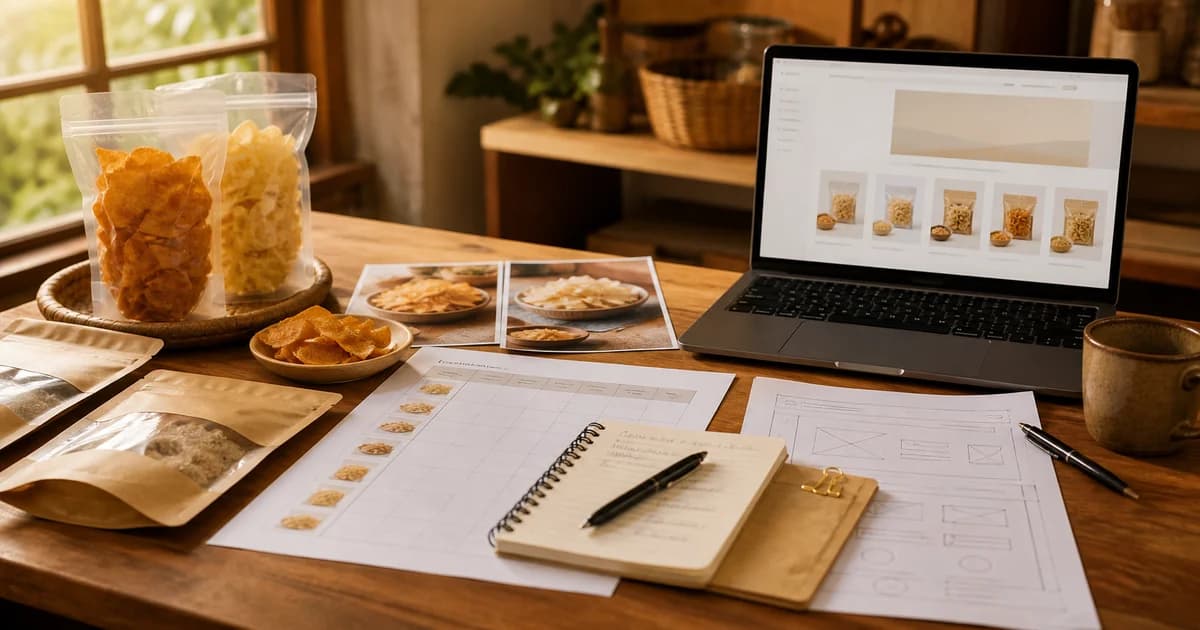 Cara Menyiapkan Bahan Sebelum Membuat Website UMKM Makanan