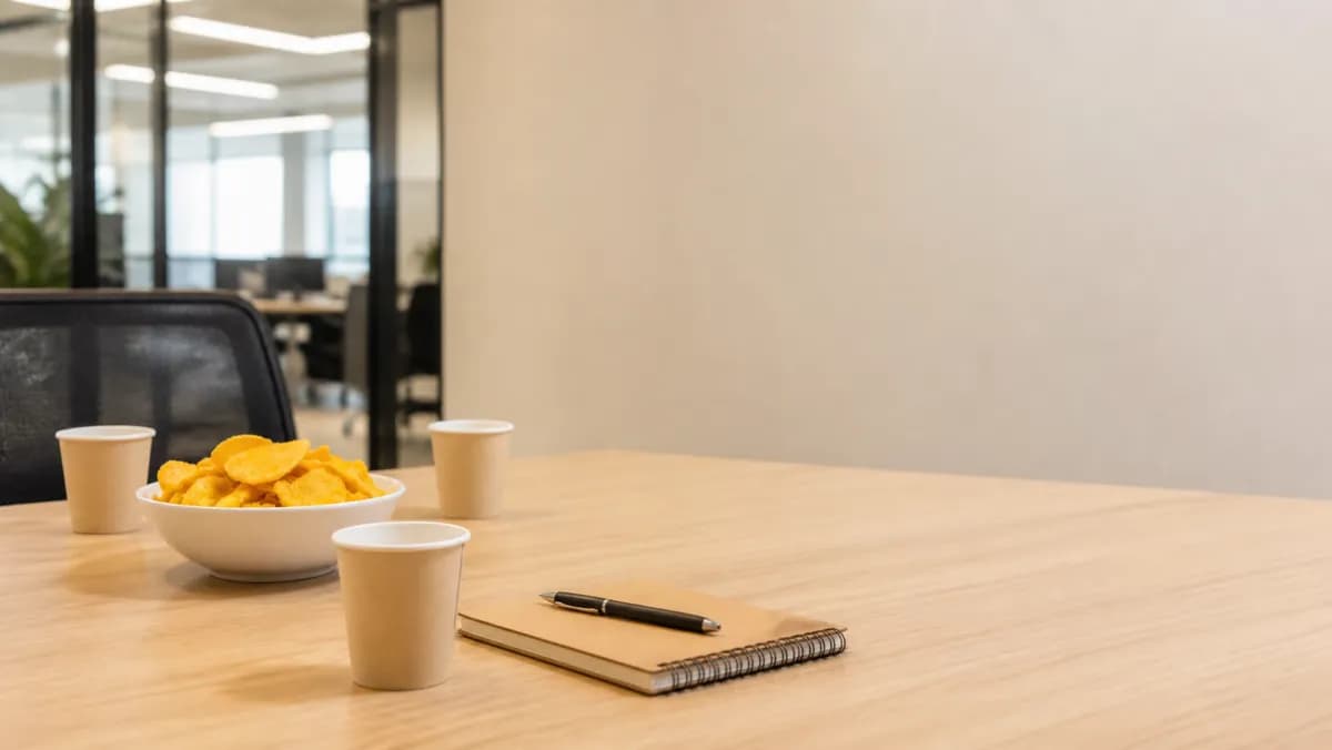 Camilan Keripik Singkong untuk Rapat Kecil di Kantor